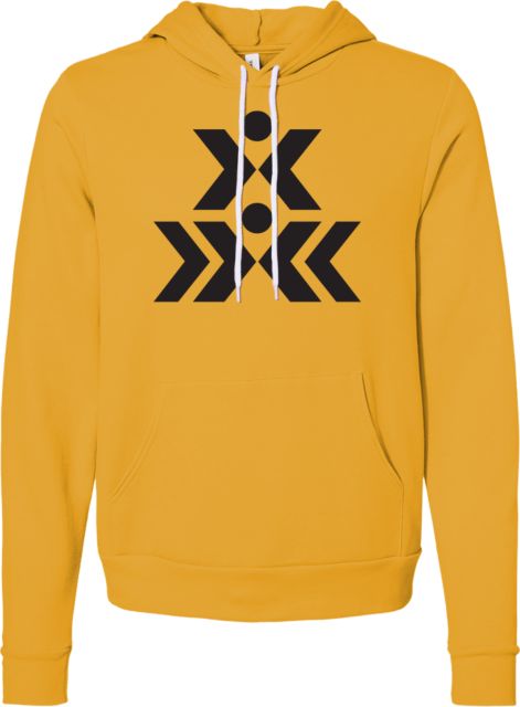 Baldwin Wallace Bella + Canvas Fleece Hood Baldwin Wallace Stunt - ONLINE ONLY