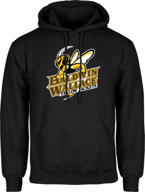 Baldwin Wallace Fleece Hoodie Baldwin Wallace Yellow Jackets Primary Athletics - ONLINE ONLY