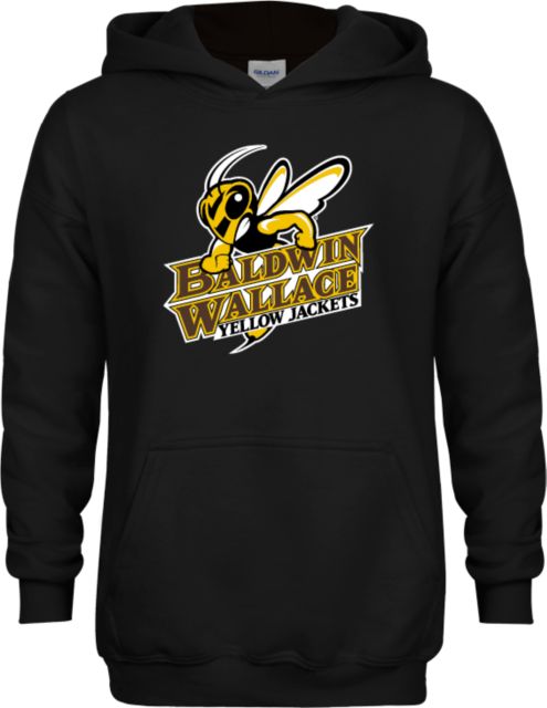 Baldwin Wallace Youth Fleece Hood Baldwin Wallace Yellow Jackets Primary Athletics - ONLINE ONLY