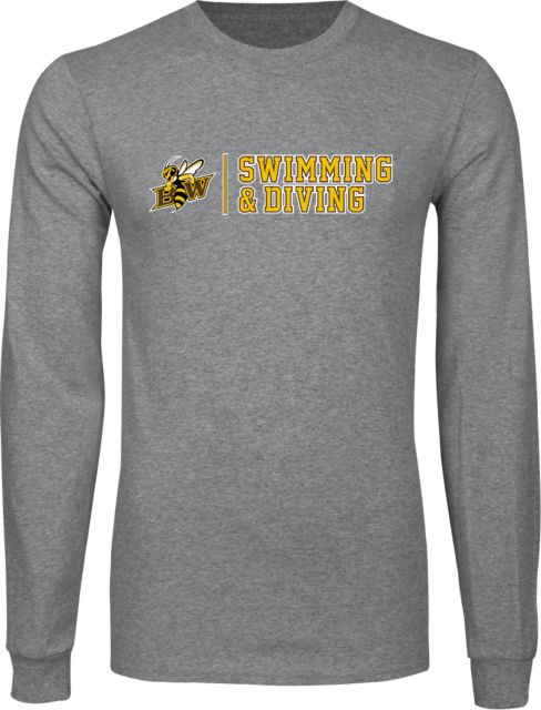 Baldwin Wallace Long Sleeve T Shirt Baldwin Wallace Swimming and Diving - ONLINE ONLY