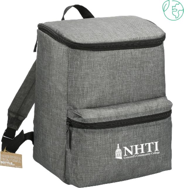 NHTI Concord Excursion Recycled 20 Can Backpack Cooler NHTI Primary Wordmark - ONLINE ONLY