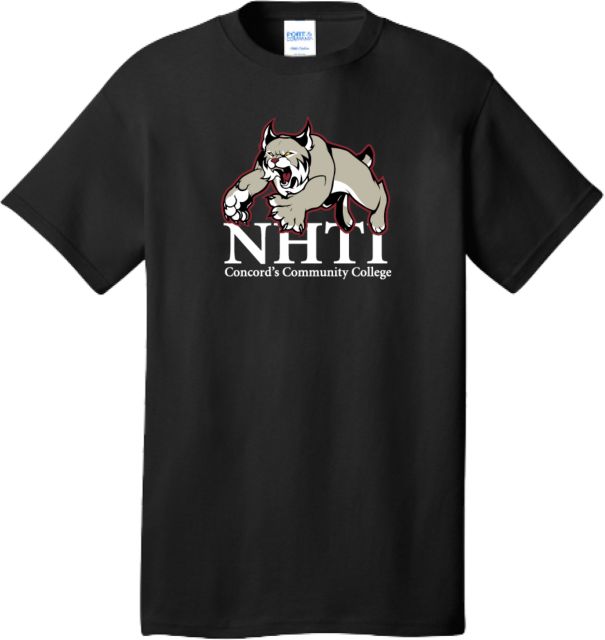 NHTI Concord Extended T Shirt NHTI Primary Athletics Mark - PLUS - ONLINE ONLY