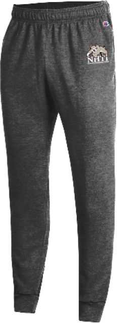 NHTI Concord Champion Granite Heather Powerblend Fleece Jogger NHTI Primary Athletics Mark - ONLINE ONLY