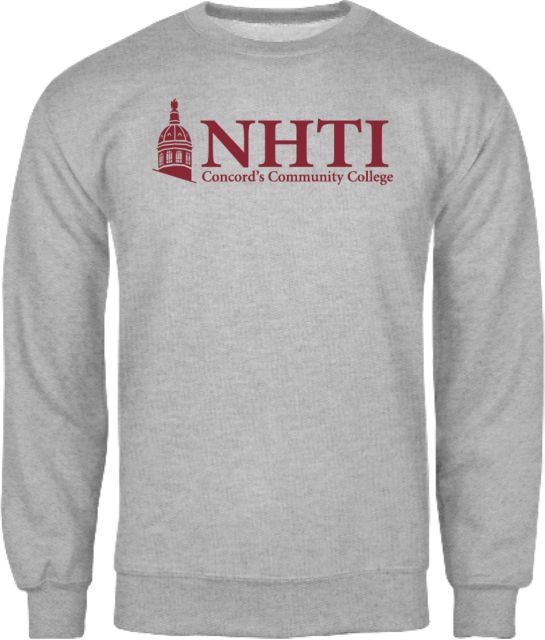 NHTI Concord Fleece Crew NHTI Primary Wordmark - ONLINE ONLY