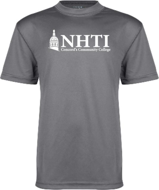 NHTI Concord Youth Performance Tee NHTI Primary Wordmark - ONLINE ONLY