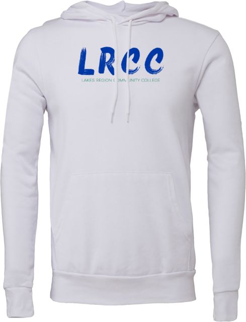 Lakes Region Bella + Canvas Fleece Hood LRCC Painted Initials - ONLINE ONLY