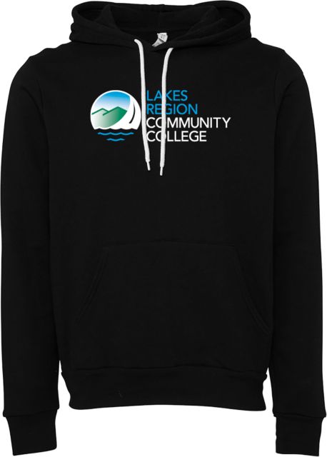 Lakes Region Bella + Canvas Fleece Hood Lakes Region CC Primary Mark Gradient - ONLINE ONLY
