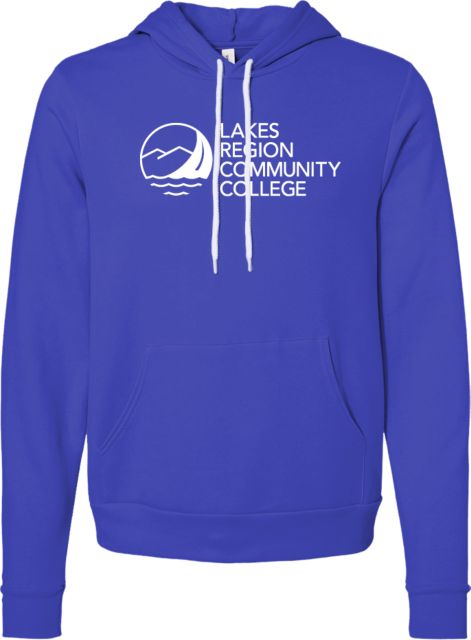 Lakes Region Bella + Canvas Fleece Hood Lakes Region CC Primary Mark - ONLINE ONLY