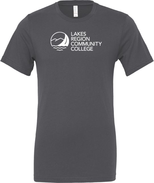 Lakes Region Bella + Canvas Asphalt Jersey Cotton T Shirt Lakes Region CC Primary Mark - ONLINE ONLY