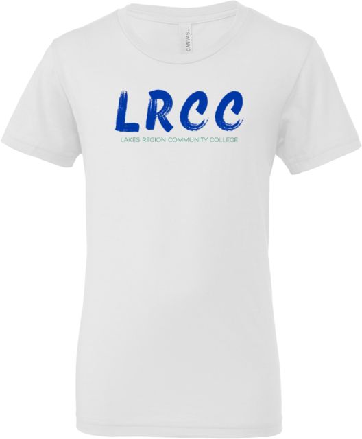 Lakes Region Bella + Canvas Youth Jersey T Shirt LRCC Painted Initials - ONLINE ONLY