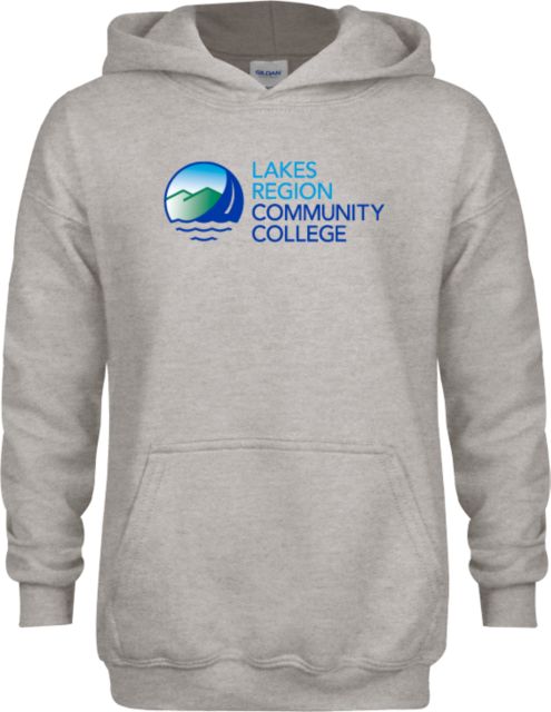 Lakes Region Youth Fleece Hood Lakes Region CC Primary Mark Gradient - ONLINE ONLY
