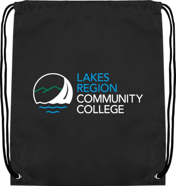 Lakes Region Drawstring Backpack Lakes Region CC Primary Mark - ONLINE ONLY