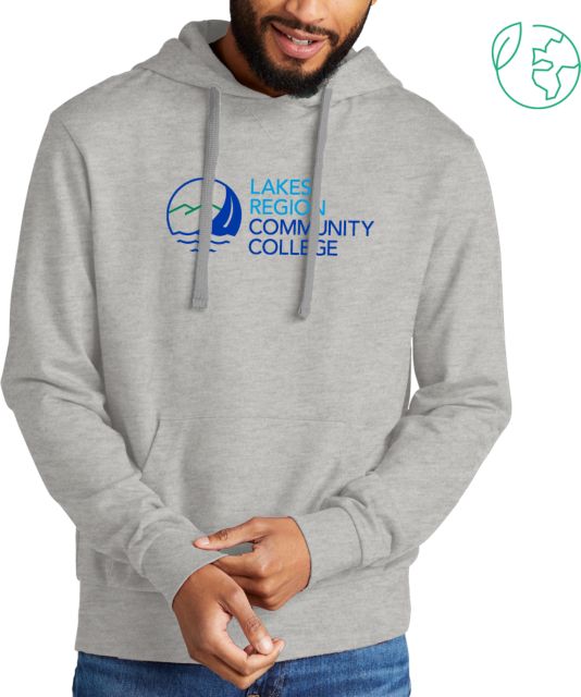 Lakes Region Allmade Light Organic French Terry Pullover Hoodie Lakes Region CC Primary Mark - ONLINE ONLY