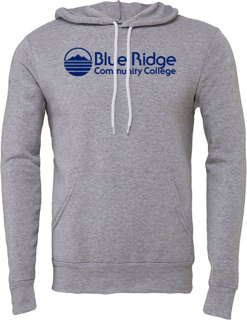 Blue Ridge Bella + Canvas Fleece Hood Ridge Community College Wordmark - ONLINE ONLY