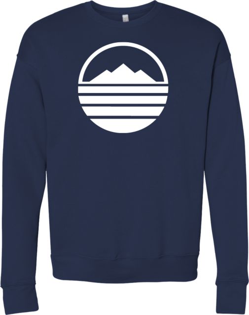 Blue Ridge Bella + Canvas Fleece Crew Ridge Community College Moutain Mark - ONLINE ONLY