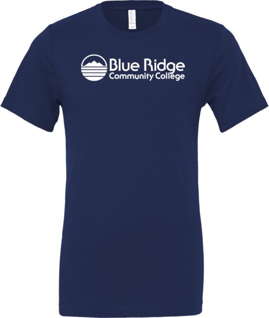 Blue Ridge Bella + Canvas Jersey Cotton T Shirt Ridge Community College Wordmark - ONLINE ONLY
