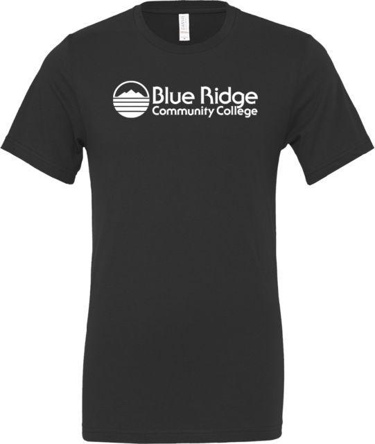 Blue Ridge Bella + Canvas Jersey Cotton T Shirt Ridge Community College Wordmark - ONLINE ONLY