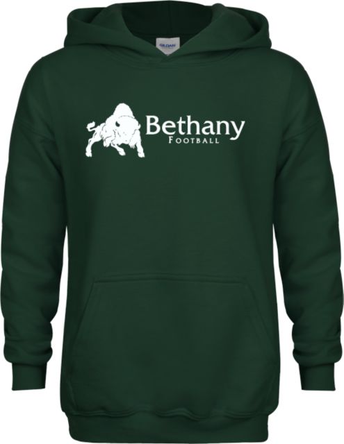 Bethany WV Youth Fleece Hoodie Football - ONLINE ONLY