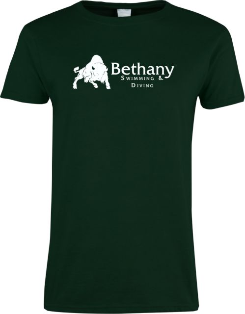 Bethany WV Ladies T Shirt Swimming and Diving - ONLINE ONLY