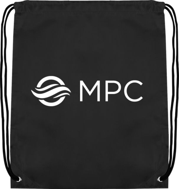 Monterey Peninsula Drawstring Backpack MPC Horizontal Secondary Mark - ONLINE ONLY