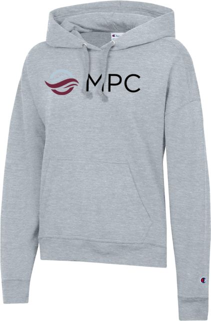 Monterey Peninsula Champion Womens Powerblend Pullover Hood MPC Horizontal Secondary Mark - ONLINE ONLY