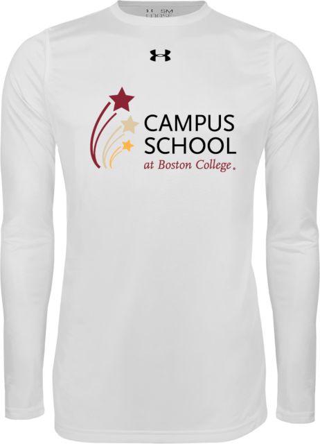 Men's Champion Gray Boston College Eagles Icon Logo Basketball Jersey Long Sleeve T-Shirt