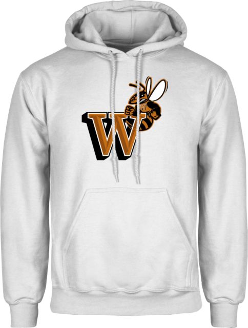 Waynesburg Fleece Hoodie Mascot W Logo - ONLINE ONLY