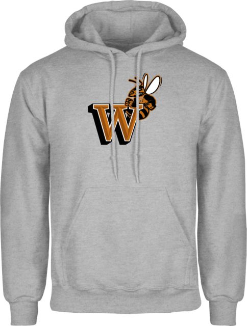 Waynesburg Fleece Hoodie Mascot W Logo - ONLINE ONLY