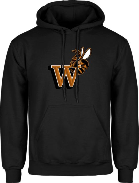 Waynesburg Fleece Hoodie Mascot W Logo - ONLINE ONLY