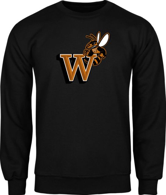 Waynesburg Fleece Crew Mascot W Logo - ONLINE ONLY