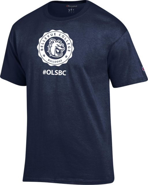 Bellevue Champion T Shirt Bellevue College - Hashtag OLSBC - ONLINE ONLY