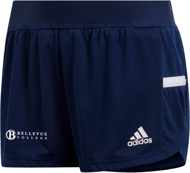 Bellevue Adidas Womens Split Short Bellevue College - Primary Word Mark - ONLINE ONLY