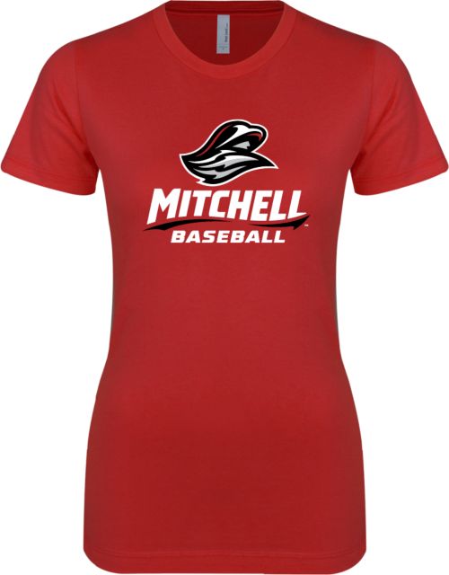 Mitchell College Next Level Ladies SoftStyle Junior Fitted Tee Baseball - ONLINE ONLY
