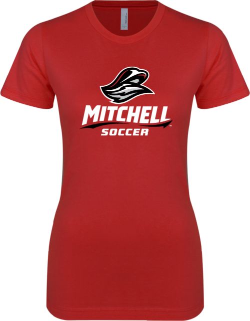Mitchell College Next Level Ladies SoftStyle Junior Fitted Tee Soccer - ONLINE ONLY