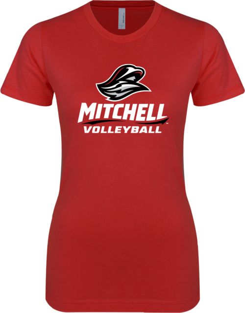 Mitchell College Next Level Ladies SoftStyle Junior Fitted Tee Volleyball - ONLINE ONLY