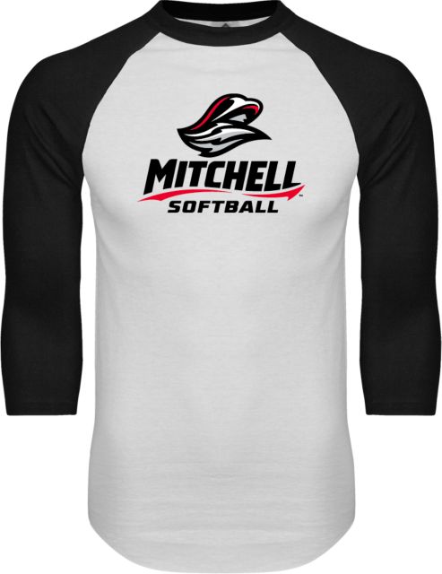 Mitchell College Raglan Baseball T Shirt Softball - ONLINE ONLY