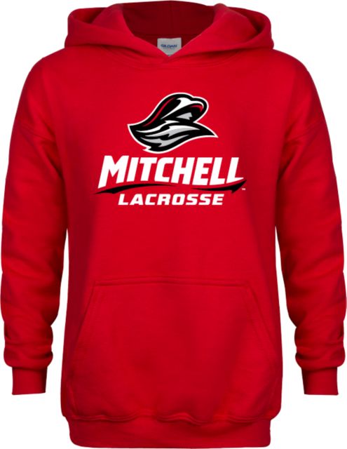 Mitchell College Youth Fleece Hoodie Lacrosse - ONLINE ONLY