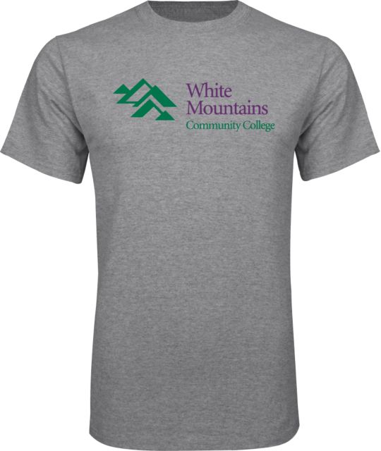 White Mountains T Shirt Mountains Community College Logo - ONLINE ONLY