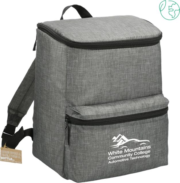 White Mountains Excursion Recycled 20 Can Backpack Cooler Mountains Community College Automotive Technology - ONLINE ONLY