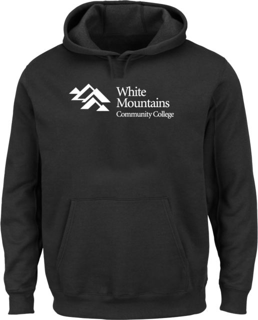 White Mountains Extended Hoodie Mountains Community College Logo - PLUS - ONLINE ONLY