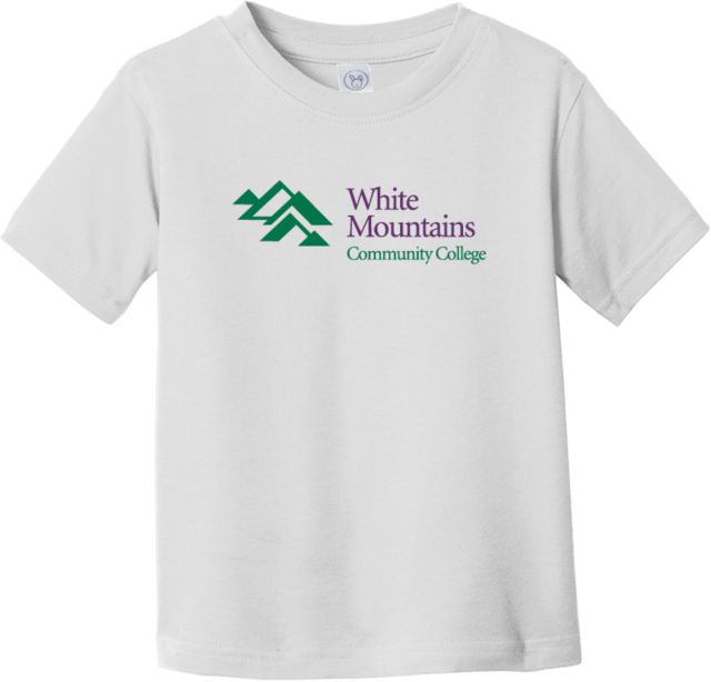 White Mountains Toddler T Shirt Mountains Community College Logo - ONLINE ONLY
