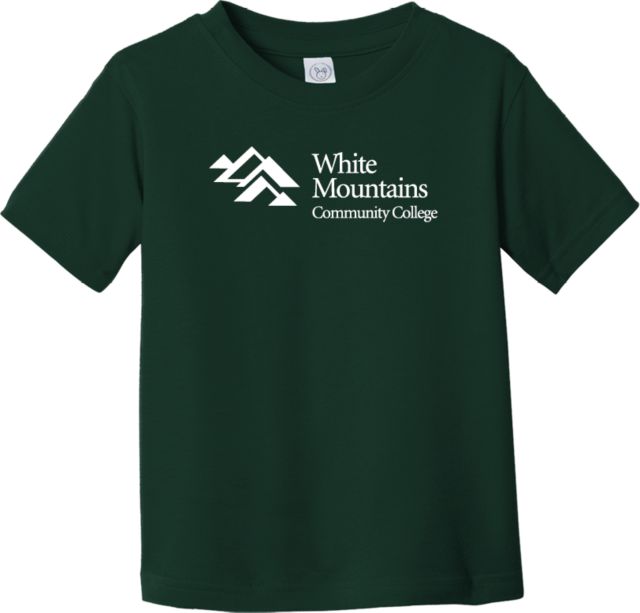 White Mountains Toddler T Shirt Mountains Community College Logo - ONLINE ONLY