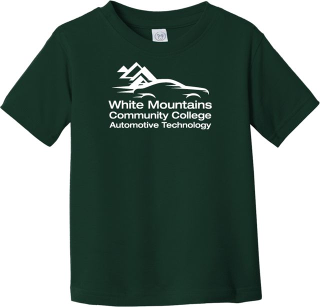 White Mountains Toddler T Shirt Mountains Community College Automotive Technology - ONLINE ONLY