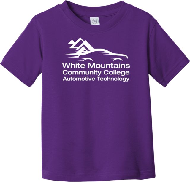 White Mountains Toddler T Shirt Mountains Community College Automotive Technology - ONLINE ONLY
