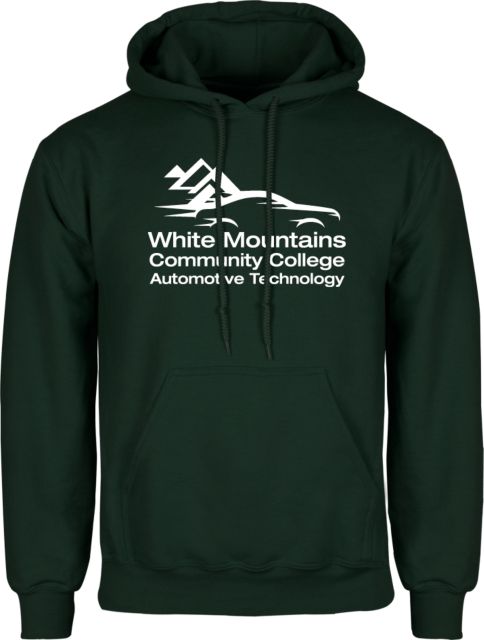White Mountains Fleece Hood Mountains Community College Automotive Technology - ONLINE ONLY