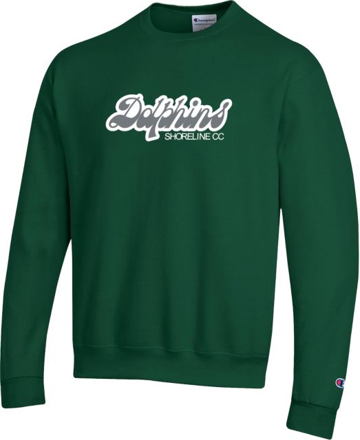Shoreline Champion Fleece Crew Dolphins Groovy Shoreline CC - ONLINE ONLY