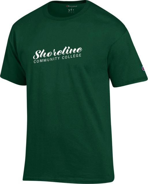 Shoreline Champion T Shirt Shoreline Community College Script - ONLINE ONLY