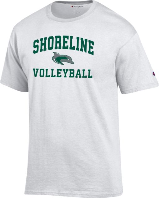 Shoreline Champion T Shirt Arched Shoreline Volleyball - ONLINE ONLY