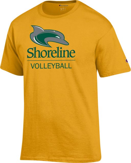 Shoreline Champion T Shirt Shoreline Athletics Mark - Volleyball - ONLINE ONLY
