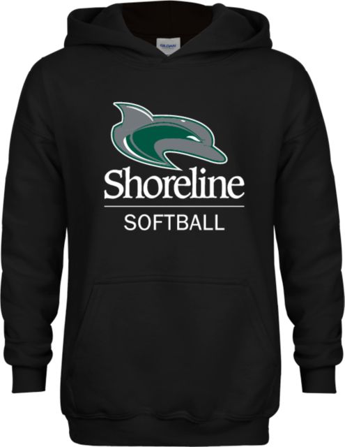 Shoreline Youth Fleece Hoodie Shoreline Athletics Mark - Softball - ONLINE ONLY
